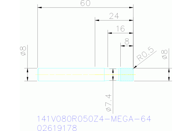 141V080R050Z4-MEGA-64