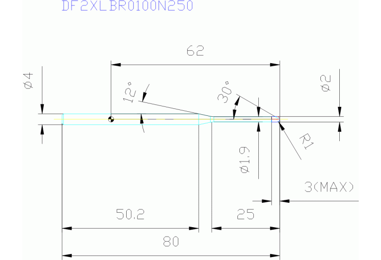 DF2XLBR0100N250