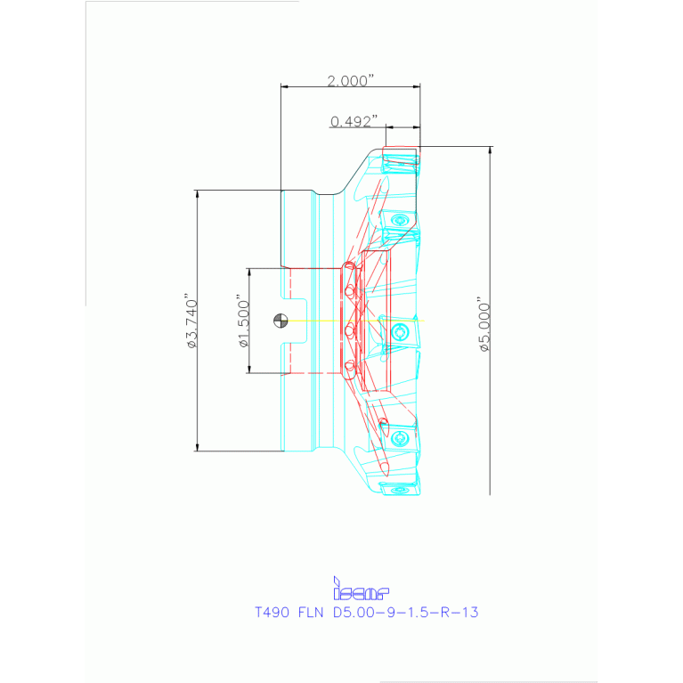 T490 FLN D5.00-9-1.5-R-13