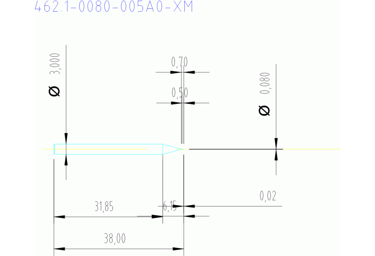 462.1-0080-005A0-XM H10F