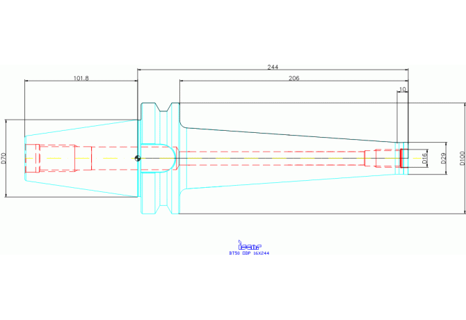 BT50 ODP 16X244