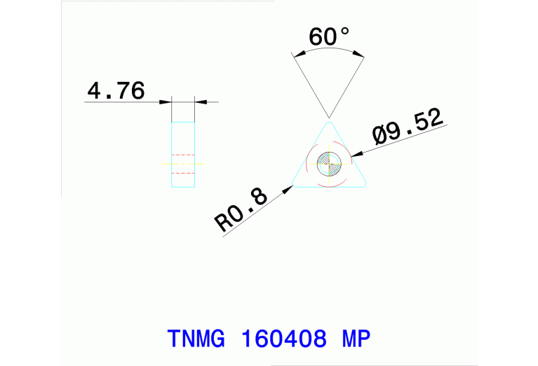 TNMG 160408 MP TT8115