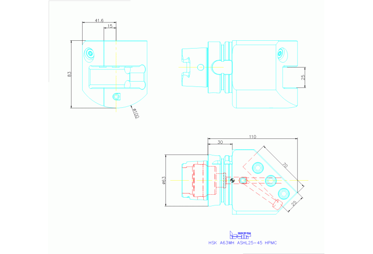 HSK A63WH ASHL25-45 HPMC