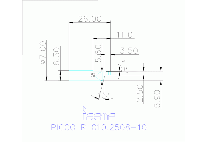 PICCO R 010.2508-10 IC228