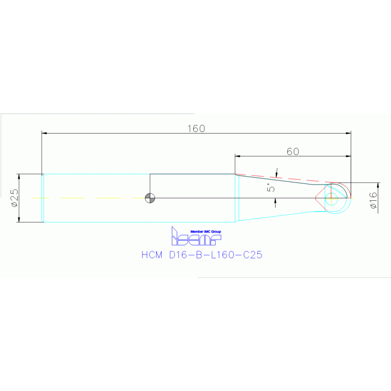 HCM D16-B-L160-C25