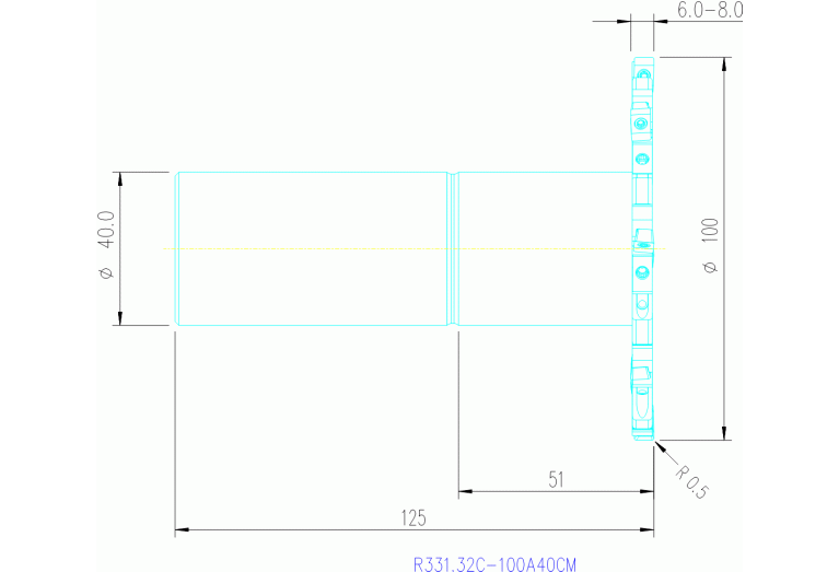 R331.32C-100A40CM