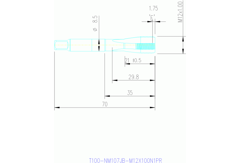 T100-NM107JB-M12X100N1PR