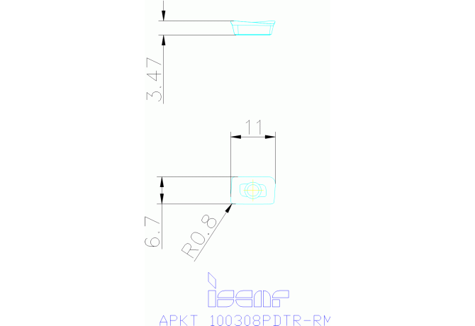 APKT 100308PDTR-RM IC635