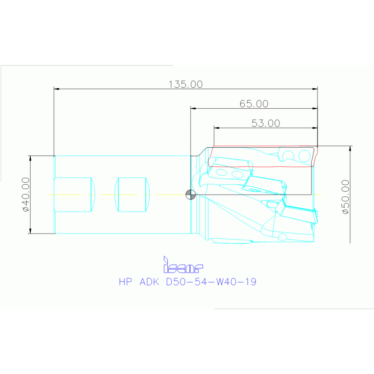 HP ADK D50-54-W40-19