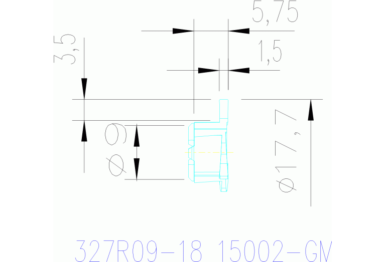 327R09-18 15002-GM 1025