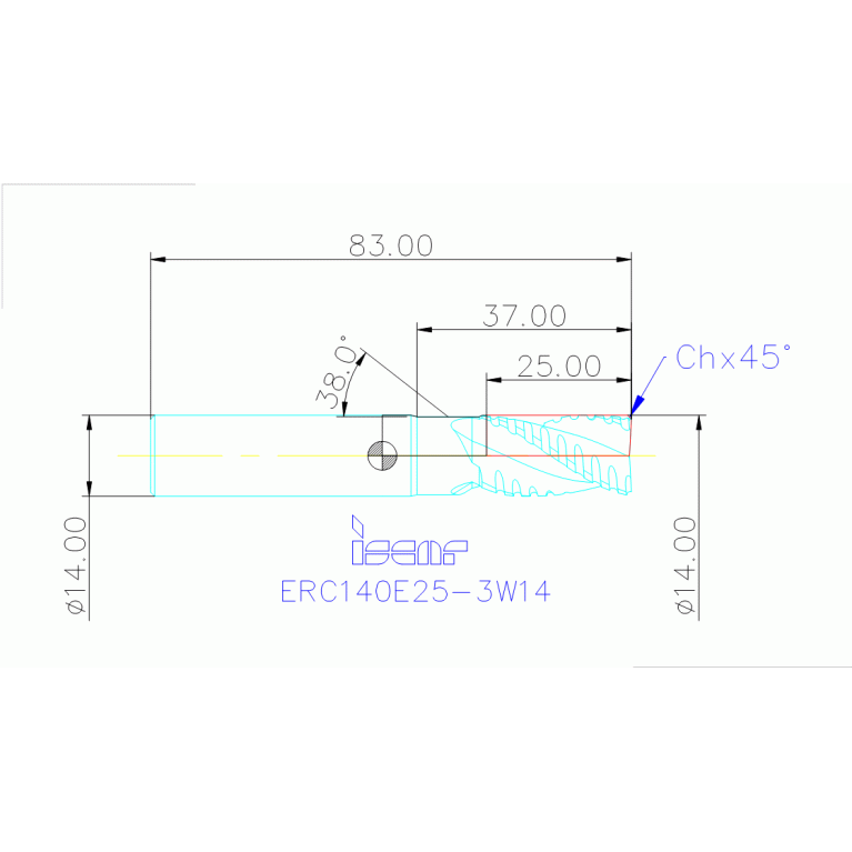 ERC140E25-3W14 IC300