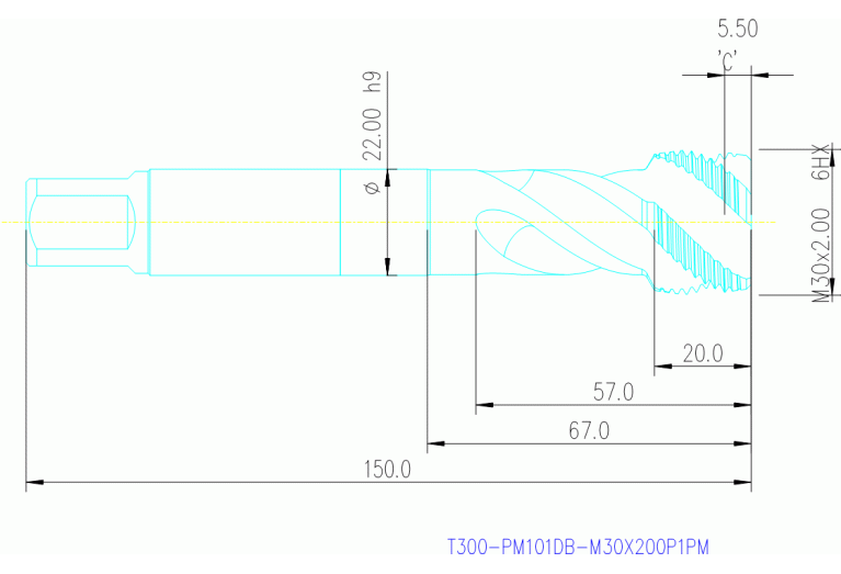 T300-PM101DB-M30X200P1PM