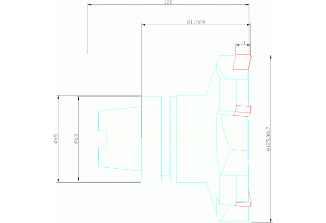 F90ALN D125-5-HSK63A-C
