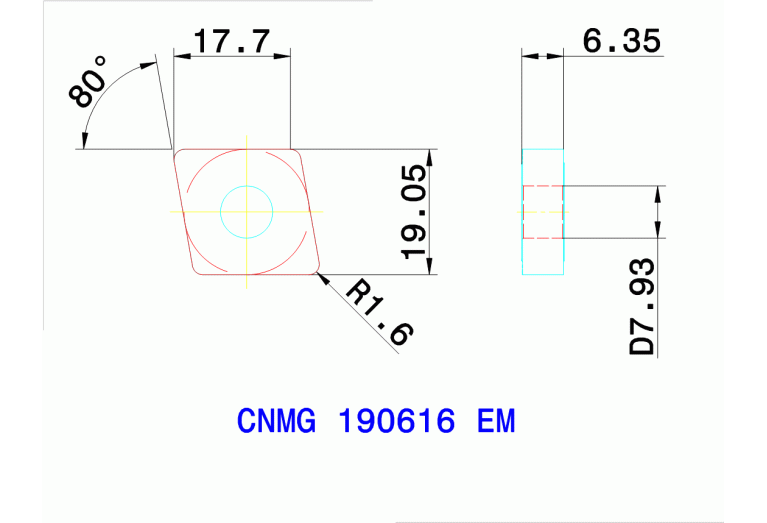CNMG 190616 EM TT9225