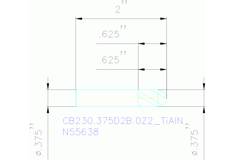 CB230.375D2B.0Z2 TIALN
