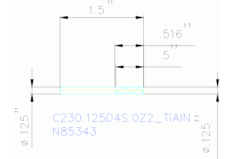C230.125D4S.0Z2 TIALN
