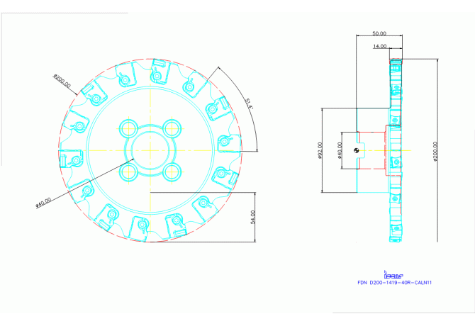 FDN D200-1419-40R-CALN11
