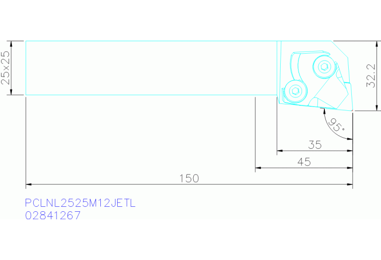 PCLNL2525M12JETL