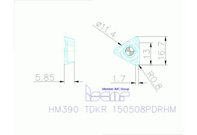 HM390 TDKR 150508PDRHM IC830