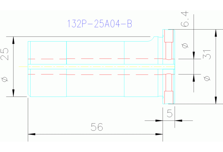 132P-25A04-B