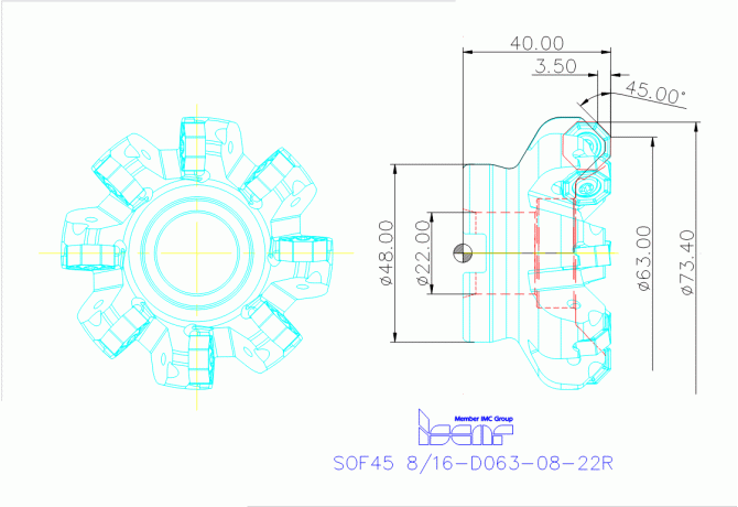 SOF45 8/16-D063-08-22R