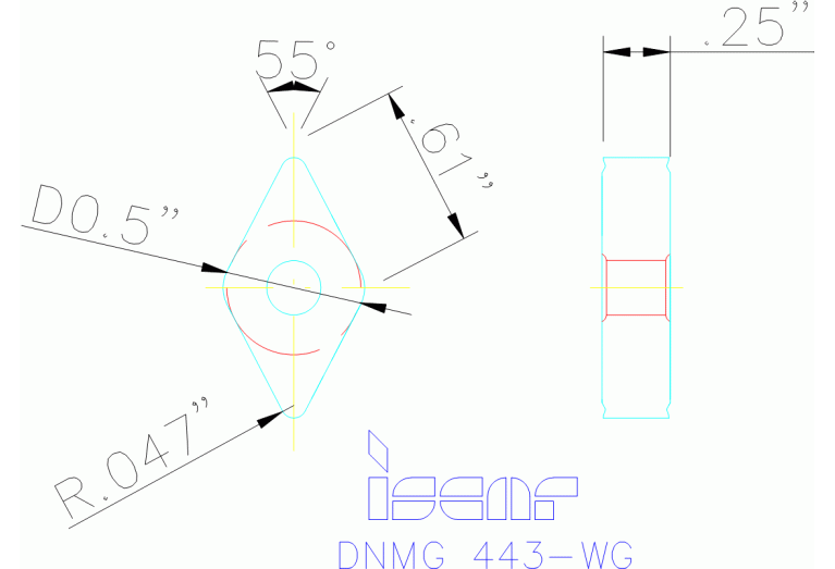 DNMG 150612-WG IC9007