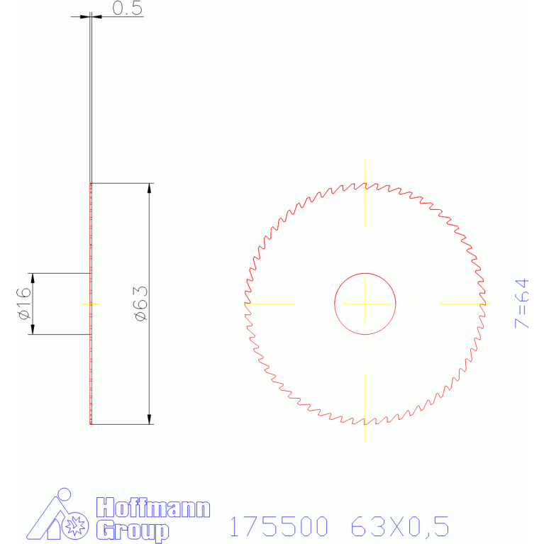 175500 63X0,5