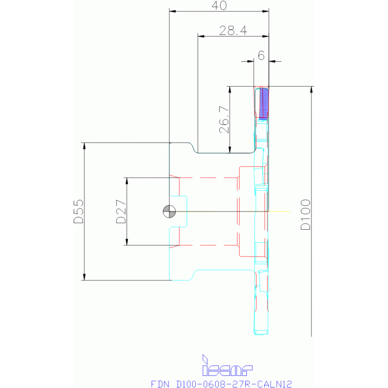 FDN D100-0608-27R-CALN12