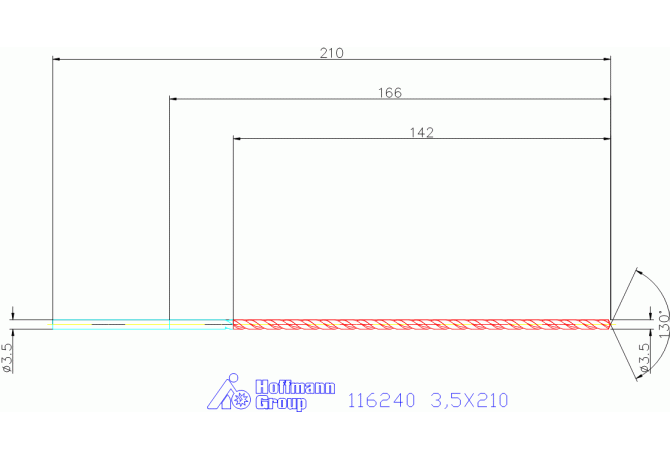 116240 3,5X210