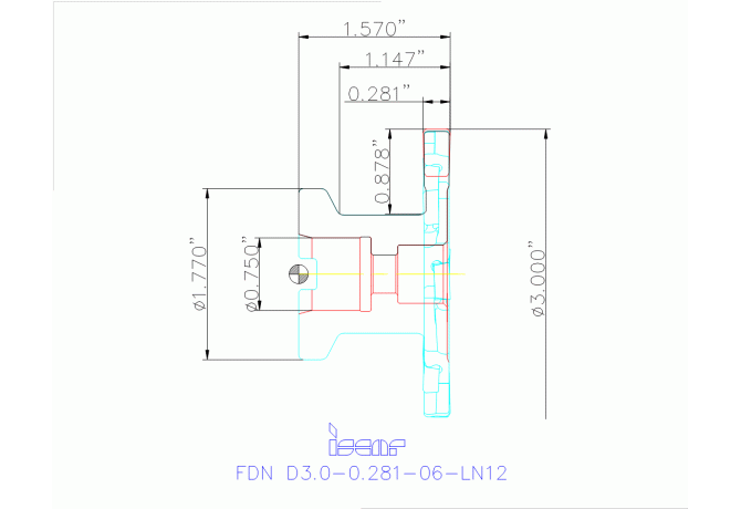 FDN D3.0-0.281-06-LN12