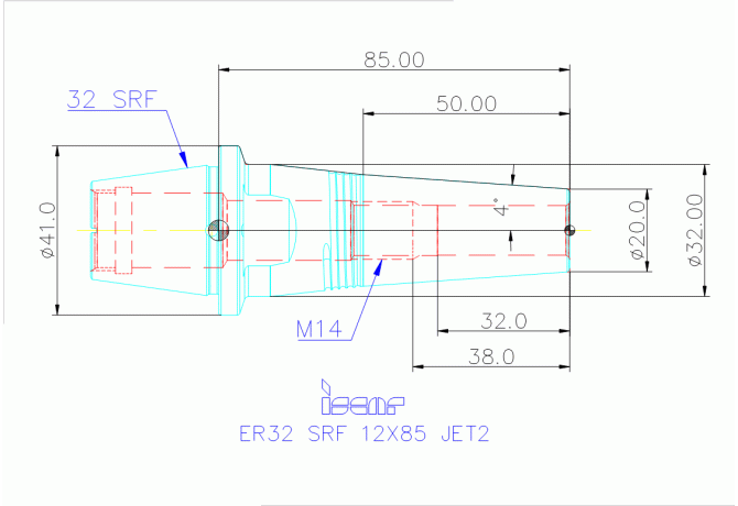 ER32 SRF 12X85 JET2