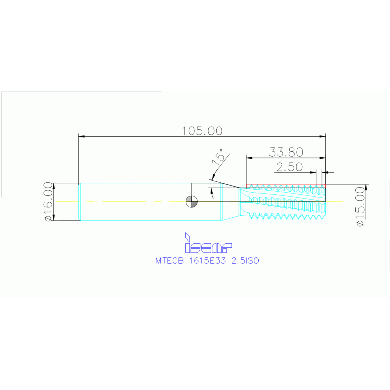 MTECB 1615E33 2.5ISO IC908