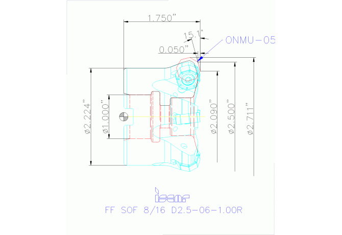 FF SOF 8/16 D2.5-06-1.00R