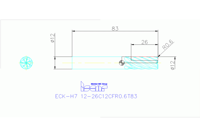 ECK-H7 12-26C12CFR0.6T83 IC900