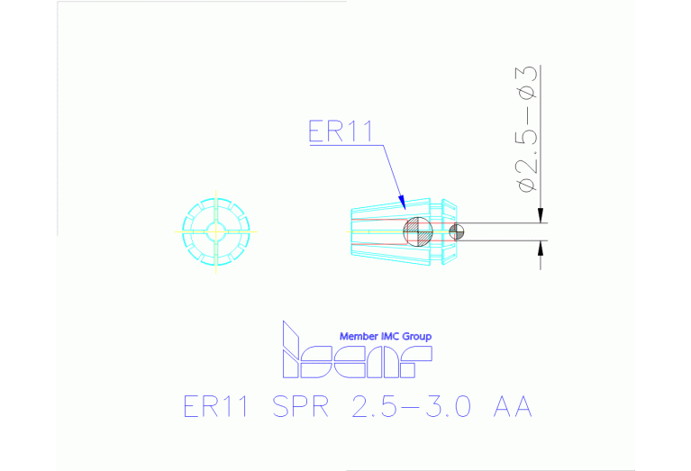 ER11 SPR 2.5-3.0 AA