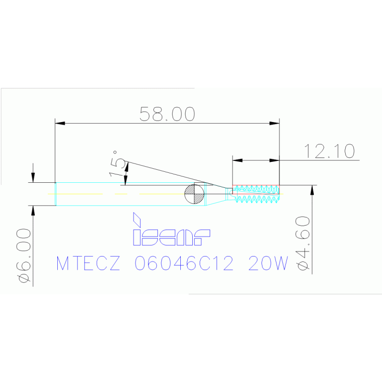 MTECZ 06046C12 20W IC908