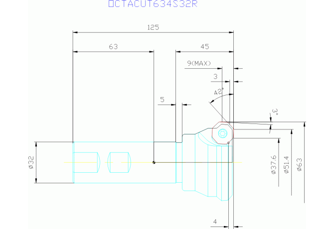 OCTACUT634S32R