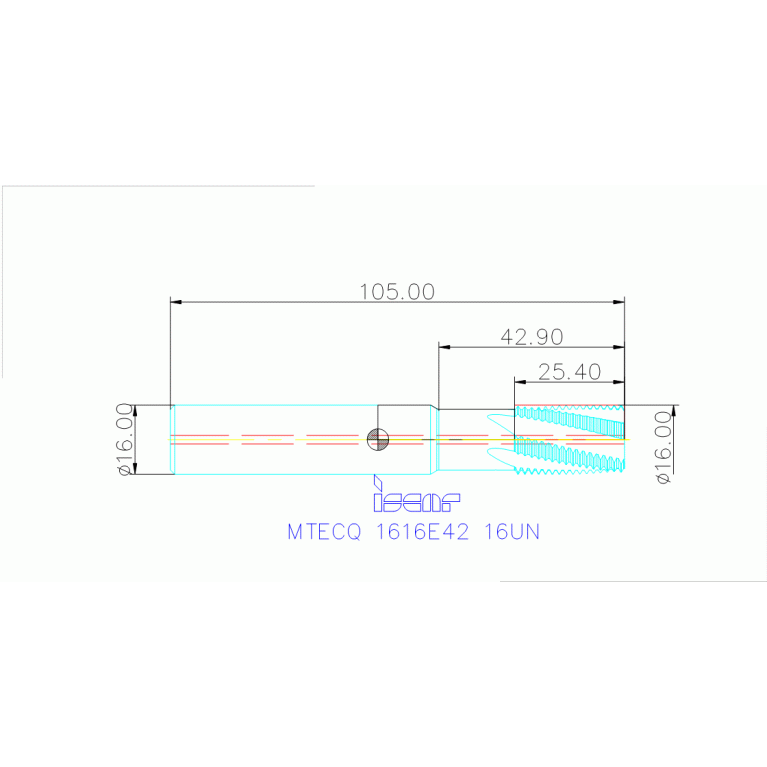 MTECQ 1616E42 16UN IC908
