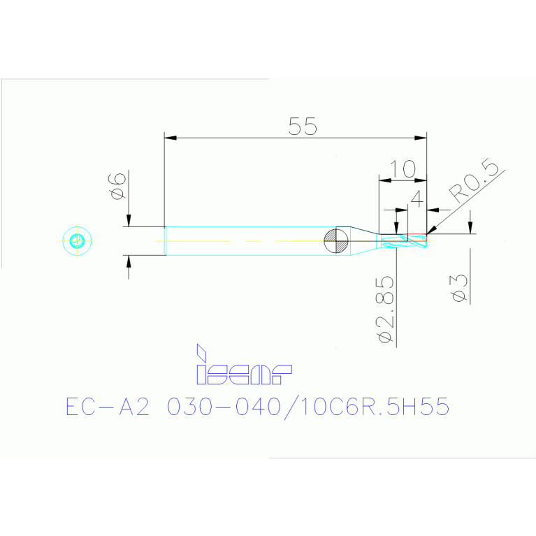 EC-A2 030-040/10C6R.5H55 IC702