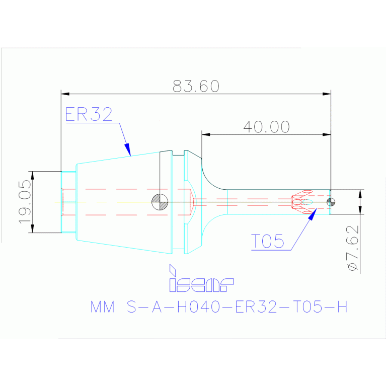 MM S-A-H040-ER32-T05-H