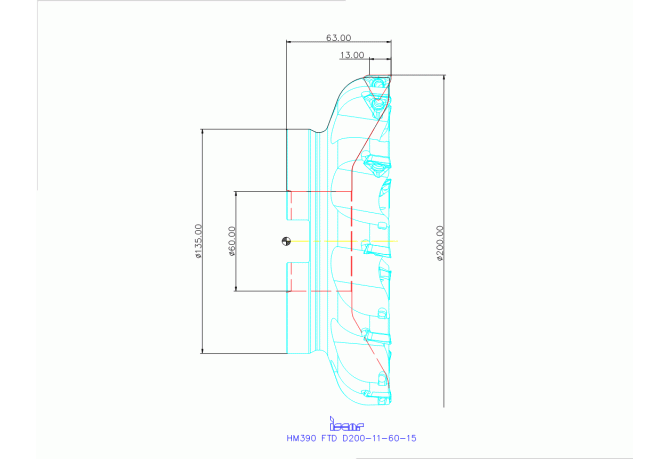 HM390 FTD D200-11-60-15