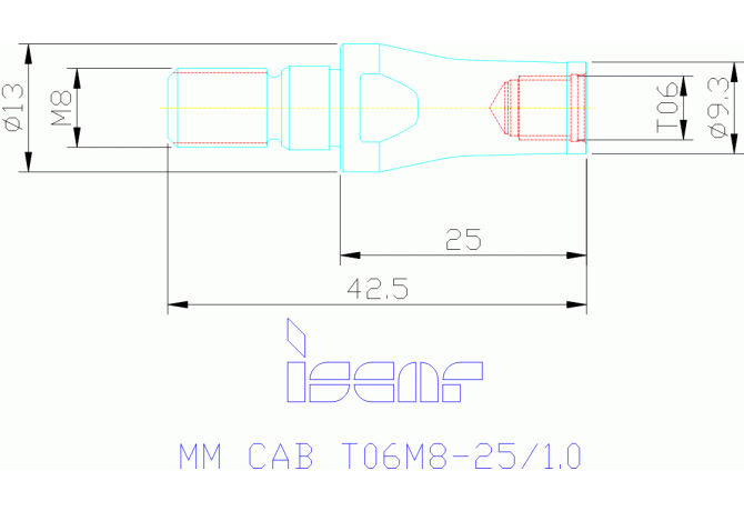 MM CAB T06M08-25/1.0