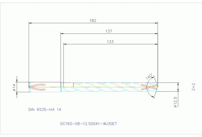 DC160-08-12.500A1-WJ30ET
