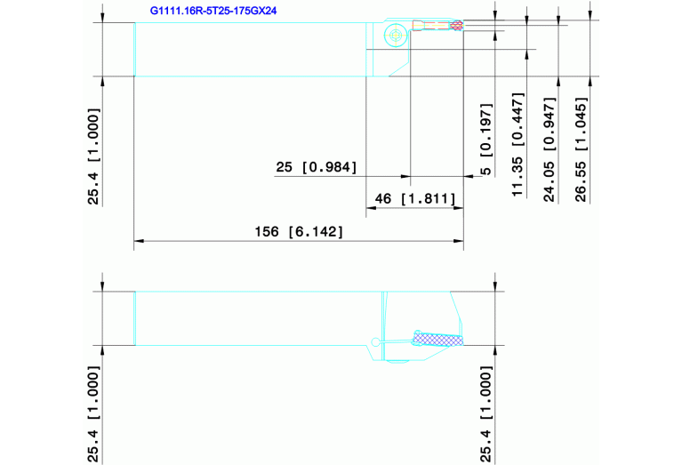 G1111.16R-5T25-175GX24