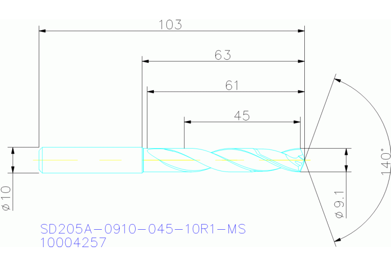 SD205A-0910-045-10R1-MS