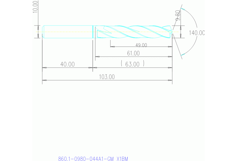860.1-0980-044A1-GM X1BM