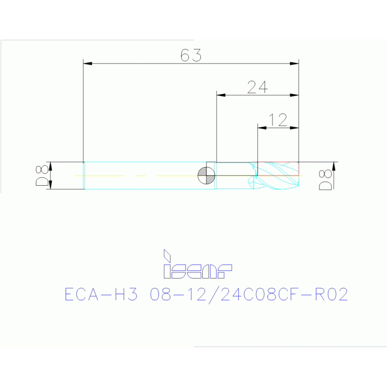 ECA-H3 08-12/24C08CF-R02 IC08