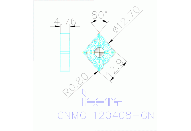 CNMG 120408-GN IC20
