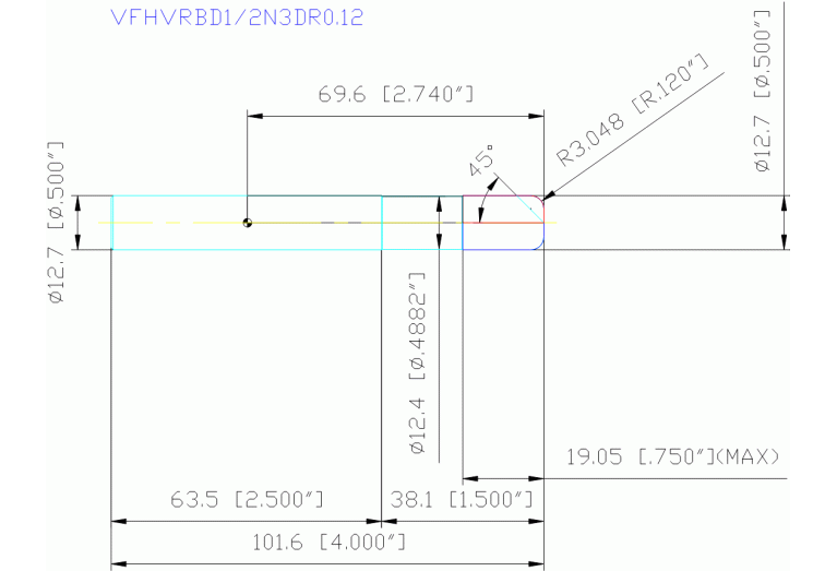 VFHVRBD1/2N3DR0.12
