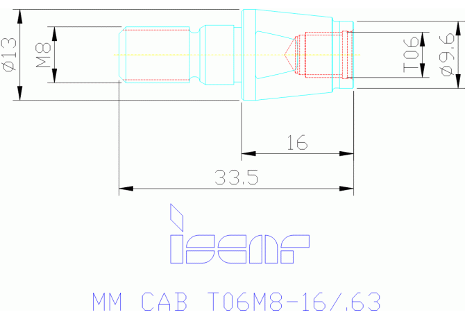 MM CAB T06M08-16/.63